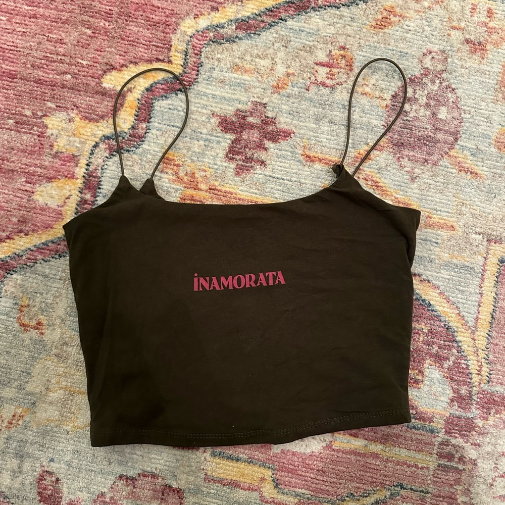 Inamorata or “emrata” tank in olive green